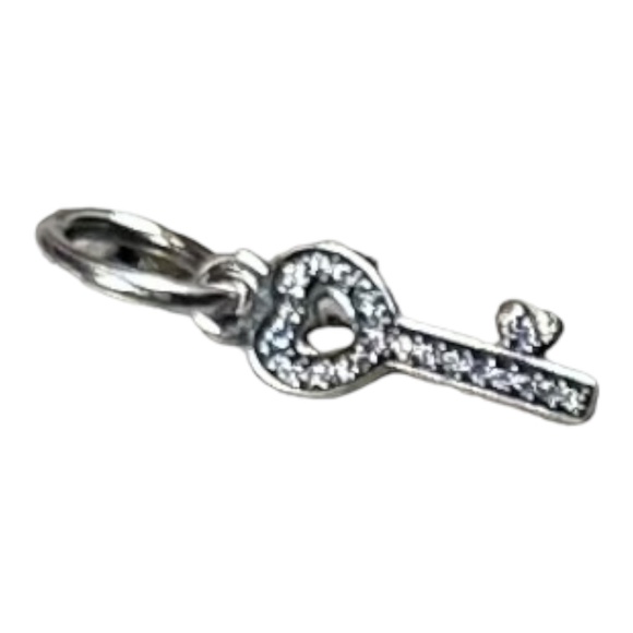PANDORA Symbol of Trust Dangle Charm 791353CZ - Picture 2 of 2